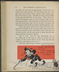 Ilustración de "El maravilloso Mago de Oz" de Lyman Frank Baum