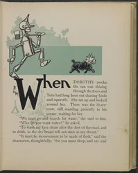Ilustración de "El maravilloso Mago de Oz" de Lyman Frank Baum