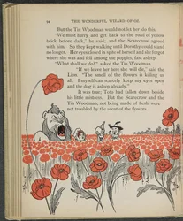 Ilustración de "El maravilloso Mago de Oz" de Lyman Frank Baum