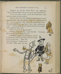 Ilustración de "El maravilloso Mago de Oz" de Lyman Frank Baum