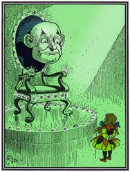 "El Mago de Oz Ilustración de W. Denslow para el cuento de Lyman Frank Baum (EE.UU.