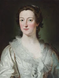 Retrato de Elizabeth Percy, duquesa de Northumberland (óleo sobre lienzo)
