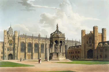 El tribunal del Trinity College, Cambridge, de 