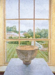 Cuenco ante la ventana