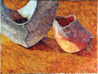Naturaleza muerta, Vasijas de Koyama, 2014