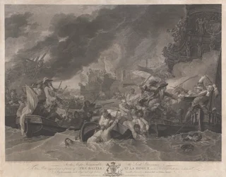 La batalla de La Hogue
