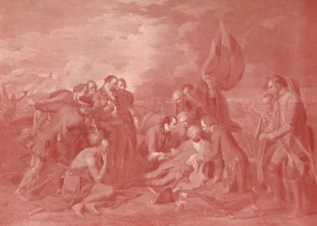La muerte del General Wolfe, c1776