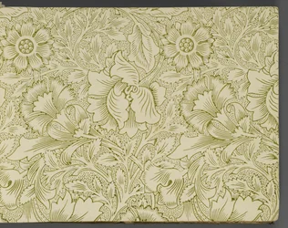 Libro de muestras de papel tapiz, antes de 1917