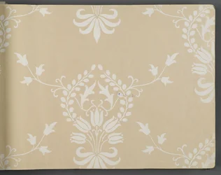 Libro de muestras de papel tapiz, antes de 1917