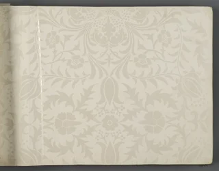 Libro de muestras de papel tapiz, antes de 1917
