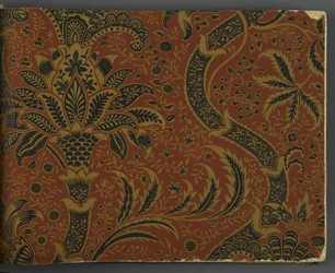 Libro de muestras de papel tapiz, antes de 1917