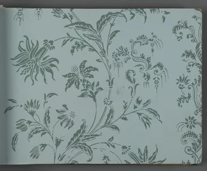 Libro de muestras de papel tapiz, antes de 1917