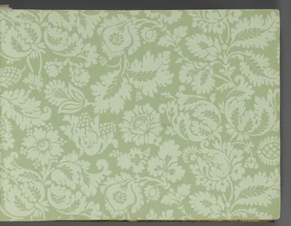 Libro de muestras de papel tapiz, antes de 1917