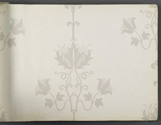 Libro de muestras de papel tapiz, antes de 1917