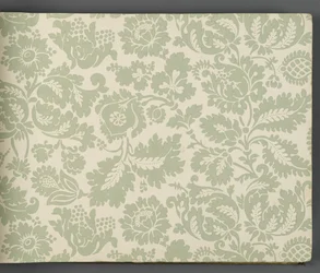 Libro de muestras de papel tapiz, antes de 1917