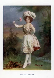 Ella Snyder, actriz, 1901