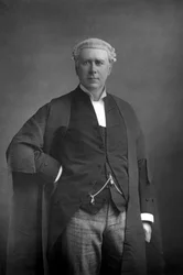 Frank Lockwood 1846-1897, abogado y político inglés, 1890