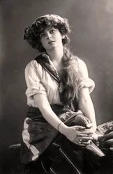 Gabrielle Ray 1883-1973, actriz inglesa, principios del siglo XX