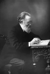 Justin McCarthy 1830-1912, político, historiador y novelista irlandés, 1893