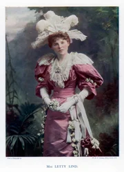 Letty Lind, actriz y bailarina, 1901