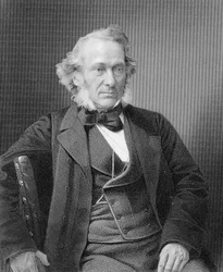 Richard Cobden, grabado por William Holl a partir de una fotografía, c.1860