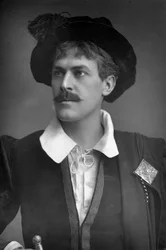 Sir George Alexander 1858-1918, actor y director de teatro inglés, 1893