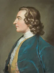 Retrato de un caballero, posiblemente 1er duque de Northumberland (dibujo al pastel)