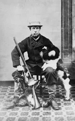 Willoughby Wallace Hooper después de la Caza, c.1860-80