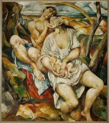 Familia (óleo sobre lienzo)
