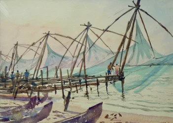 Redes de pesca, Fort Cochin