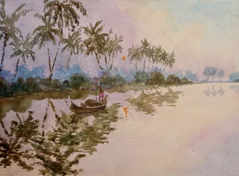 Amanecer en Mankotta