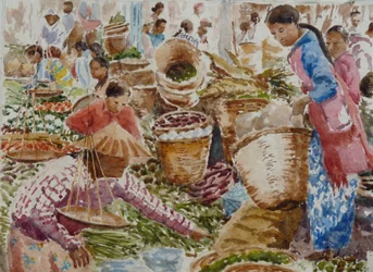 933 Verduras, Mercado de Nampan