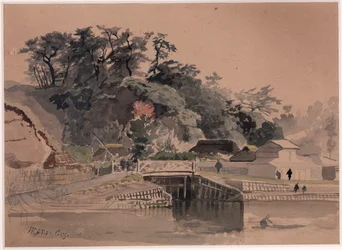 Paisaje con puente