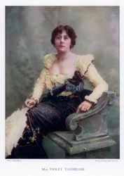 Violet Vanbrugh, actriz inglesa, 1901