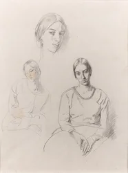 Autorretrato (lápiz sobre papel)