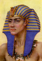 Akenatón, faraón del Antiguo Egipto de la XVIII dinastía, siglo XIV a. C., 1926