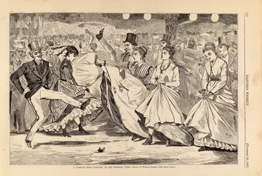 A Parisian Ball--Dancing at the Mabille, Paris, de Harper