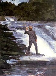 Un pescador, 1874