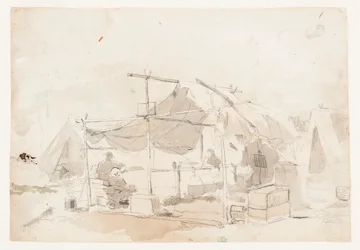 Tienda del cocinero del ejército