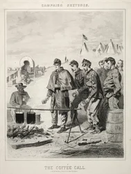 Bocetos de Campaña: La llamada del café, 1863