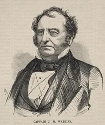 Capitán J. W. Watkins, 1857