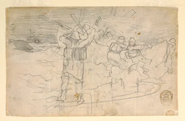 Dibujo, Luz roja, probablemente 1883