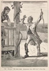 ¡Hola! H-O-O-O! Él ha venido. Jumboloro te lo dice primero., 1869