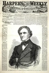 El honorable William Pennington de N.J., presidente de la Cámara de Representantes, de Harper