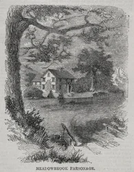 Casa parroquial de Meadowbrook, 1860