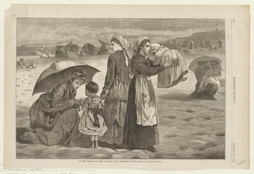En la playa de Long Branch - La hora de los niños
