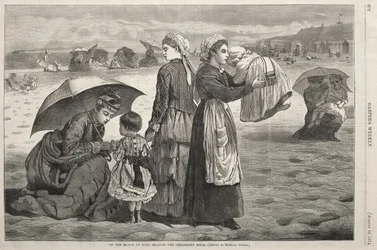 En la playa de Long Branch: «La hora de los niños»