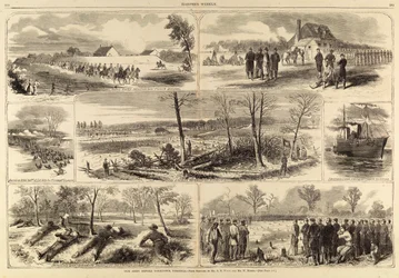 Nuestro ejército ante Yorktown, Virginia, de Harper