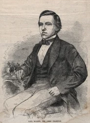 Paul Morphy, el campeón de ajedrez, 1859