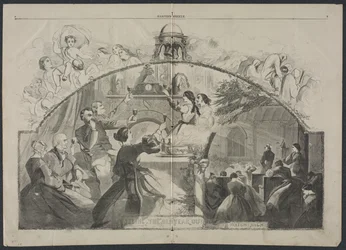 Despidiendo el año viejo, 1861